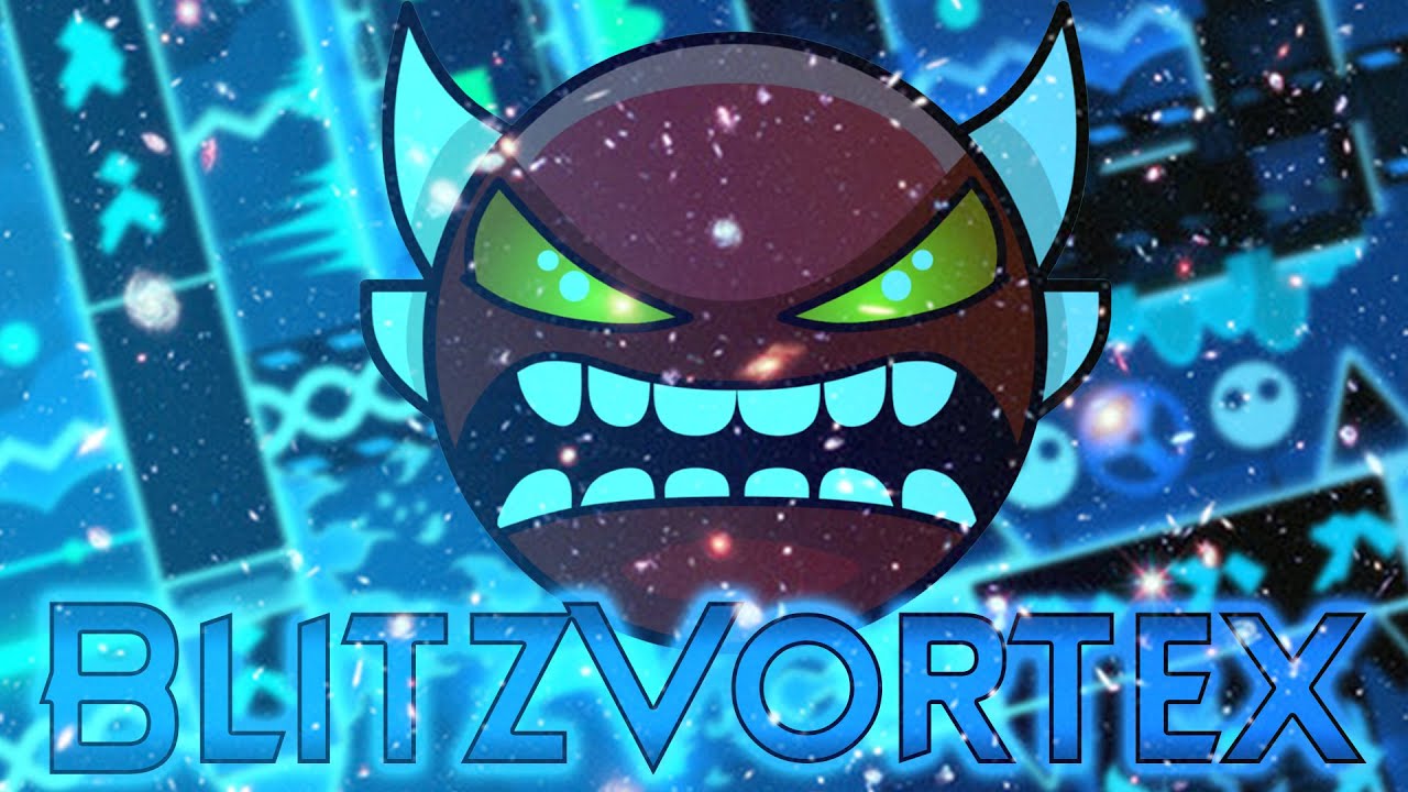 Geometry Dash - BlitzVortex (Insane Demon) - by Wolfkami and Lazerblitz