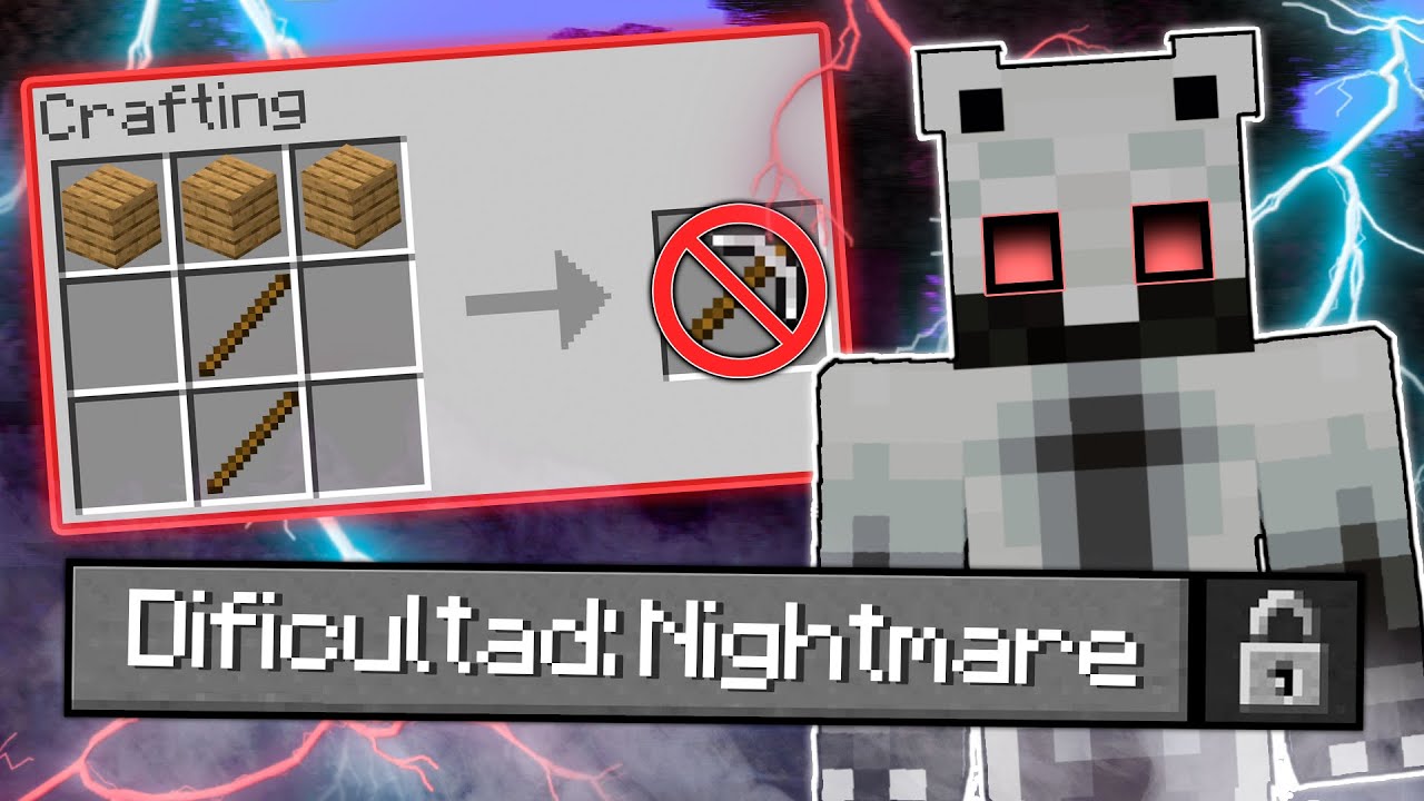 JUEGO LA NUEVA DIFICULTAD MAS DIFICIL DE MINECRAFT
