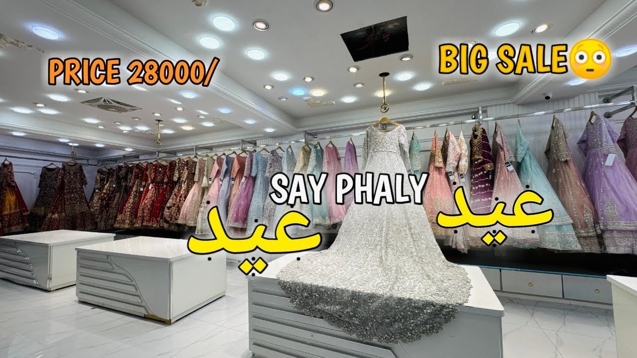 Special 🫶🏼eid offer BRIDAL LEHNGA MAXI 50% OFF BIG SALE OFFER…