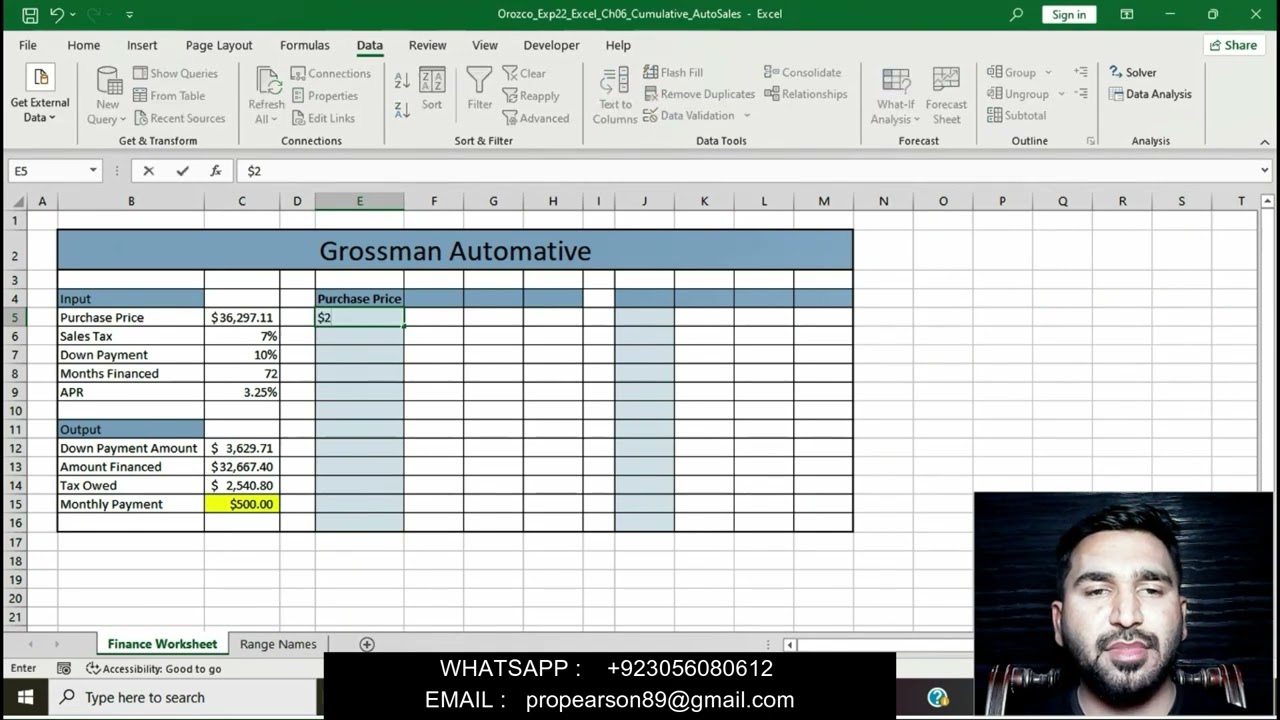 Exp22_Excel_Ch06_Cumulative - AutoSales 1.1 | Excel Глава 6 Накопительный – AutoSales/завершение ...