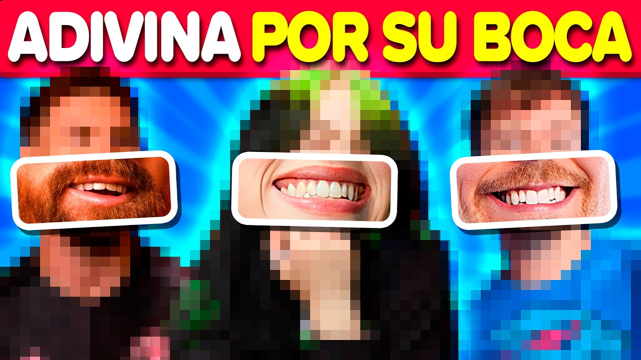 Adivina el Famoso por su Sonrisa 😁👄 Nivel Difícil 😱 | Play Quiz Trivia