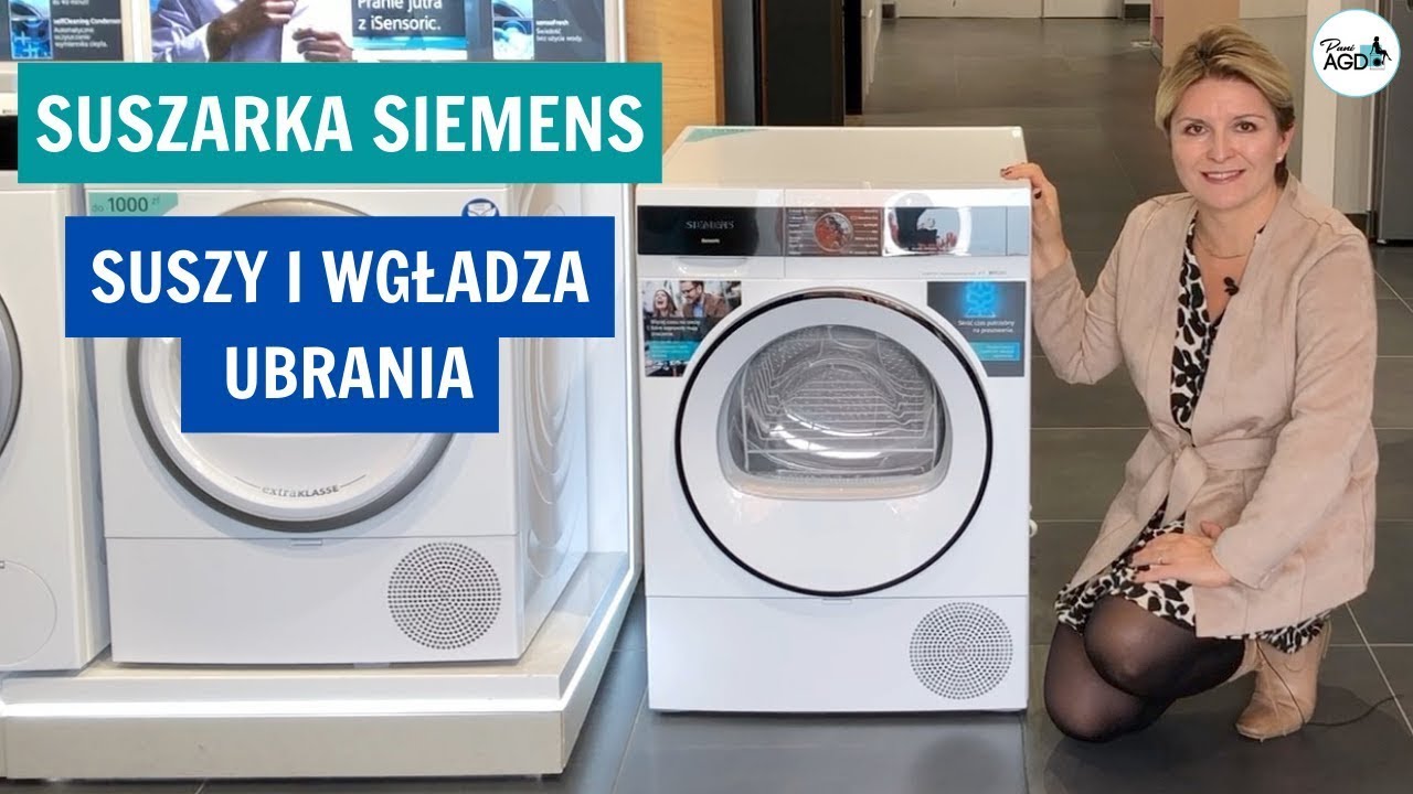 Suszarka z pompą ciepła Siemens iQ500 WQ33G2CXPL - test | Pani AGD