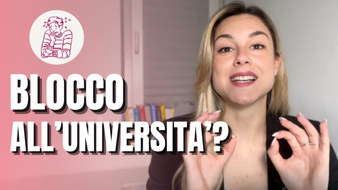 BLOCCO dello STUDENTE: 4 step per uscire dal burnout all'università | Annalisa Ciaccio