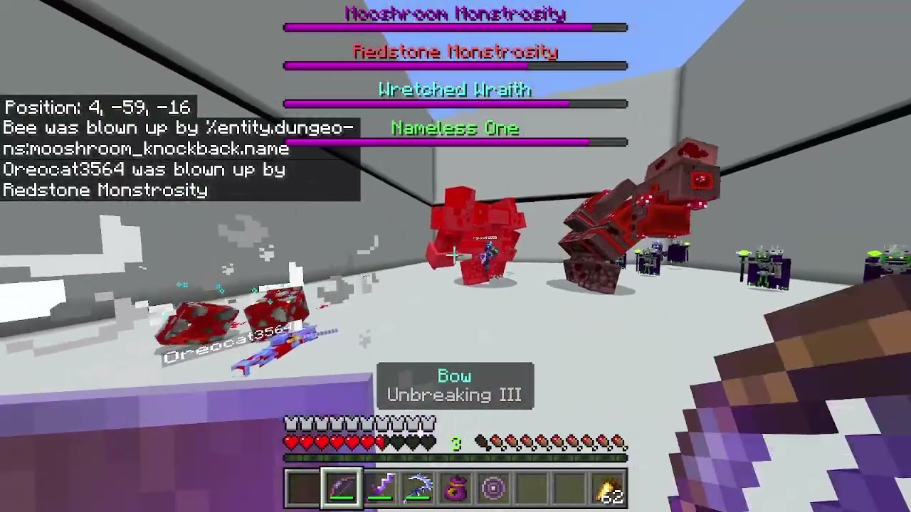 Alylica's Dungeons Addon Bosses VS The boys