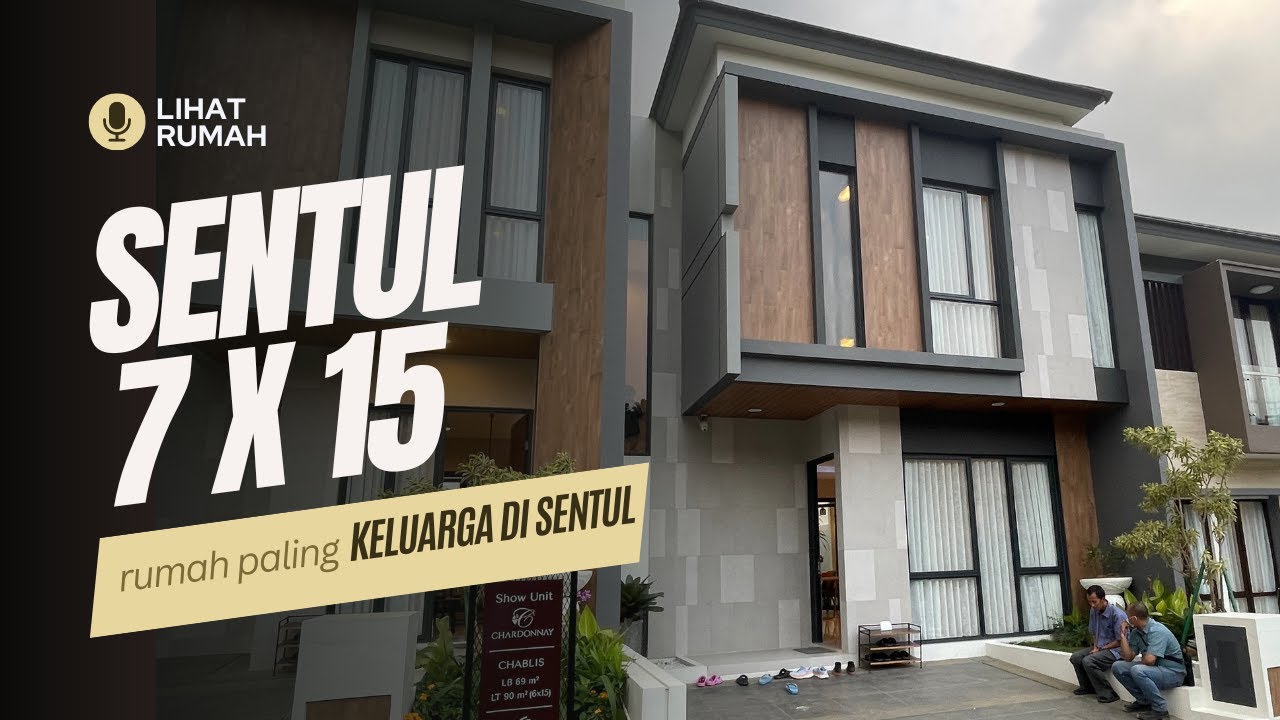 Rumah paling Keluarga 👨‍👩‍👧‍👧| Citra City Cluster Chardonnay Type Champange | 7x15 | 2023 | New