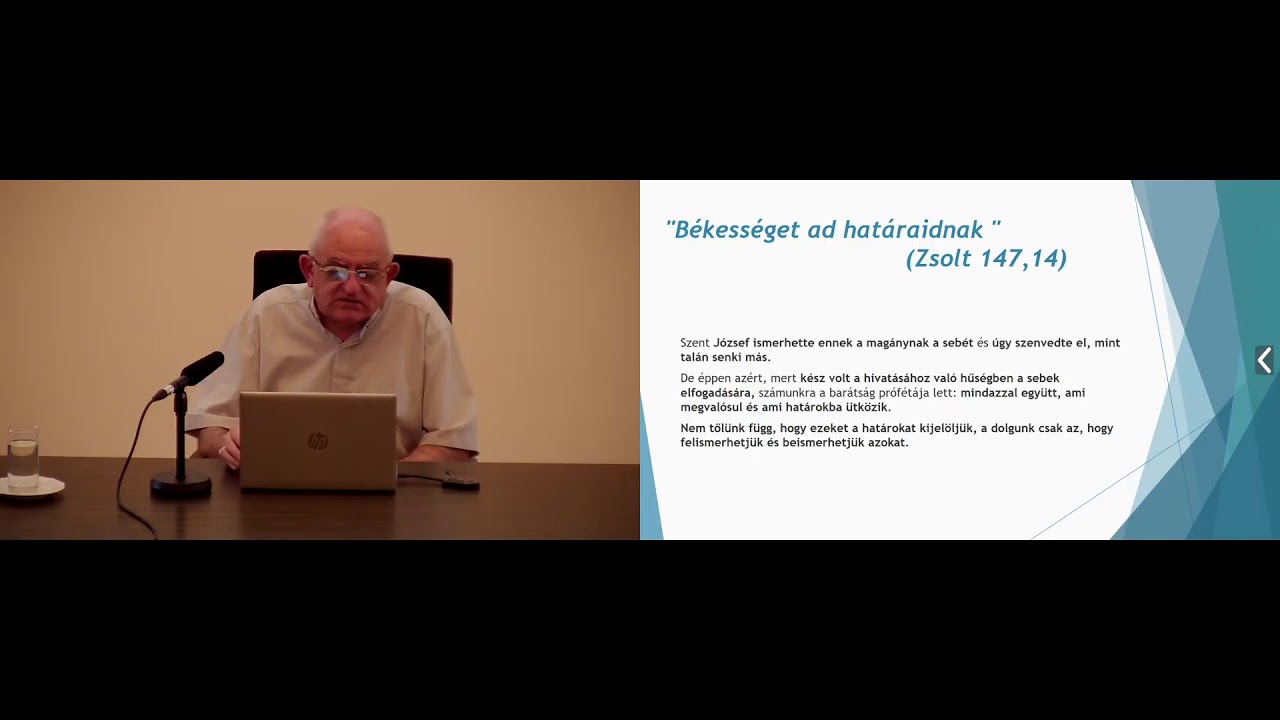 3. „Szent József hivatása” - Varga László megyéspüspök papi lelkigyakorlatának 3. előadása