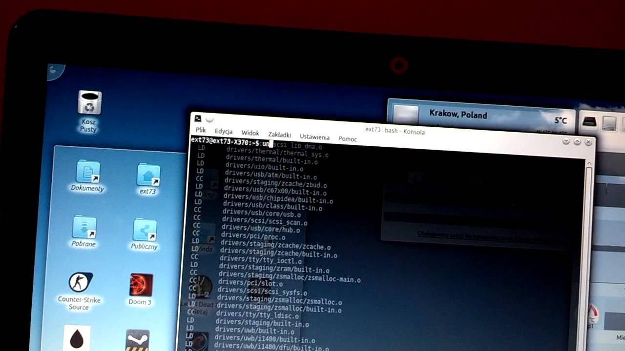 Kubuntu 100% obciążenia AMD APU E-350 [MSi X370]