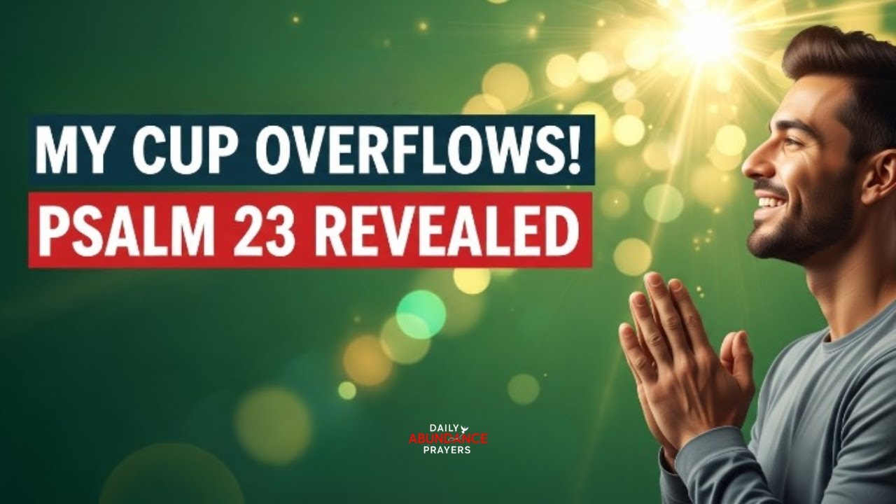 PSALM 23 SECRETS THAT UNLOCK GOD’S OVERFLOW IN YOUR LIFE