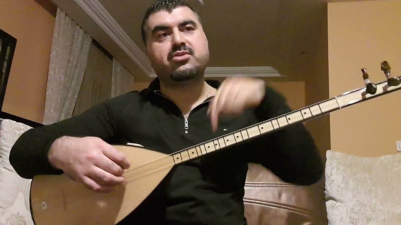 Ah Neyleyim Gönül senin elinden (Solfej)Bağlama dersleri Erdoğan karaman