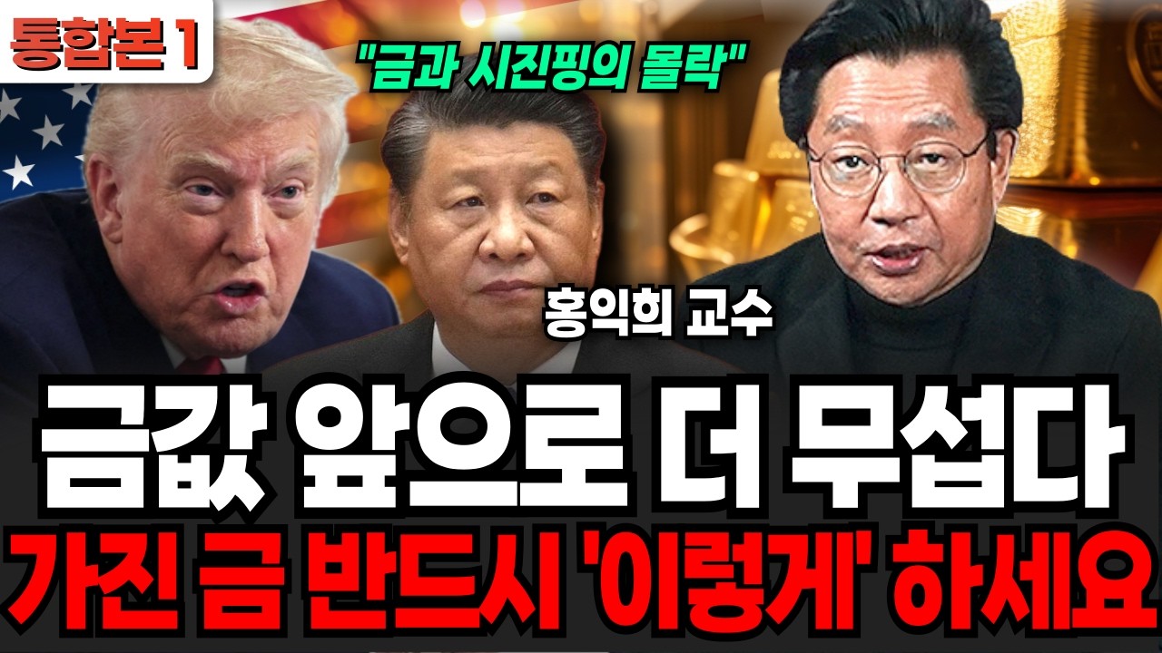금값 앞으로 더 무섭다 가진 금 반드시 '이렇게' 하세요 (홍익희 교수 / 통합본 1부)