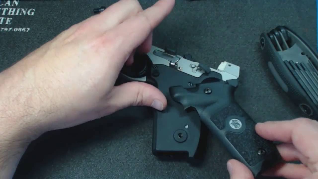 Smith & Wesson 22 Victory Walkthrough disassembly and reassembly