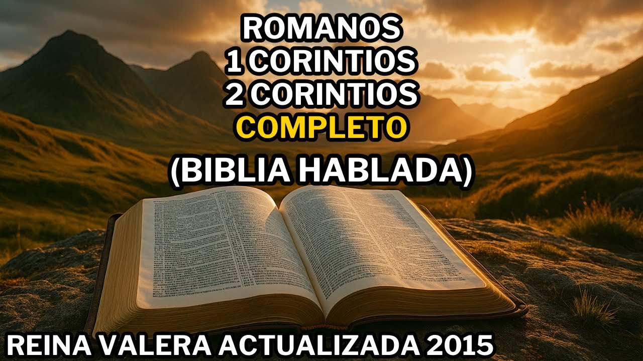 Romanos, 1 Corintios y 2 Corintios (Completo) | REINA VALERA ACTUALIZADA 2015  | Biblia Hablada 📖