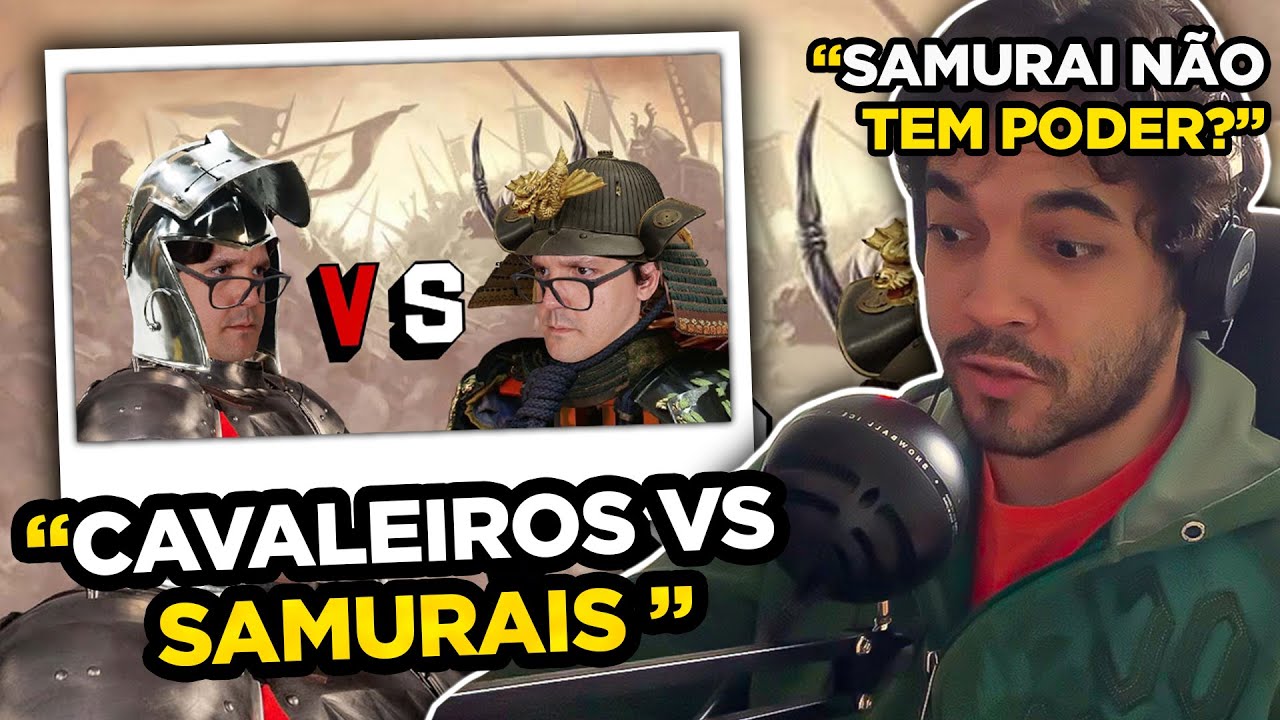 OS SAMURAIS VENCERIAM OS CAVALEIROS ? HISTORIADOR REVELA | BRASÃO DE ARMAS - Combo Gamer