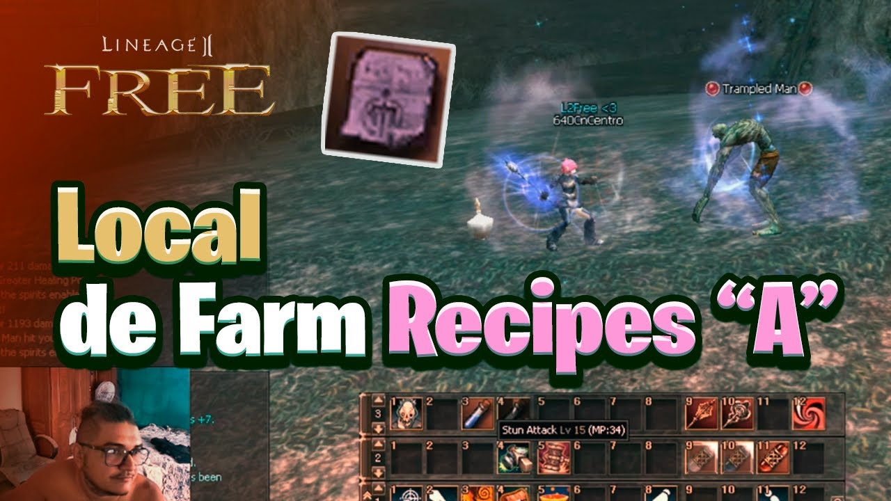 Drop Recipe: Dark Crystak / Peito  |  L2 Interlude