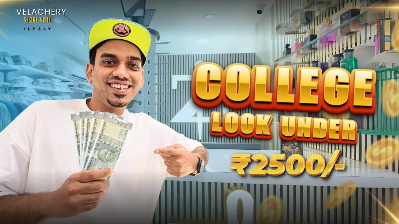 College Look Under ₹2500–ILYZLY Edition💸Budget Drip for Gen Z Boys #chennaifashion #collegestudent