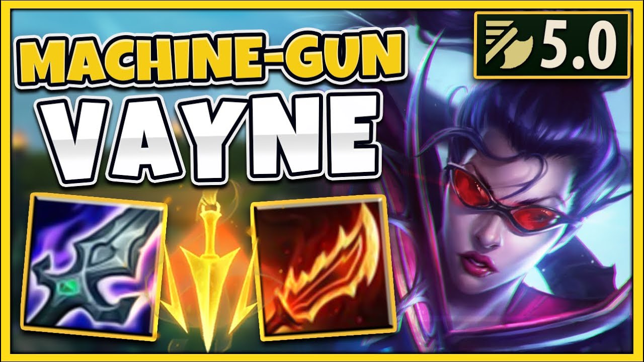 1000 TRUE DMG PER SECOND?! HIGHEST DPS POSSIBLE VAYNE BUILD (10 AUTOS PER SEC) - League of Legends