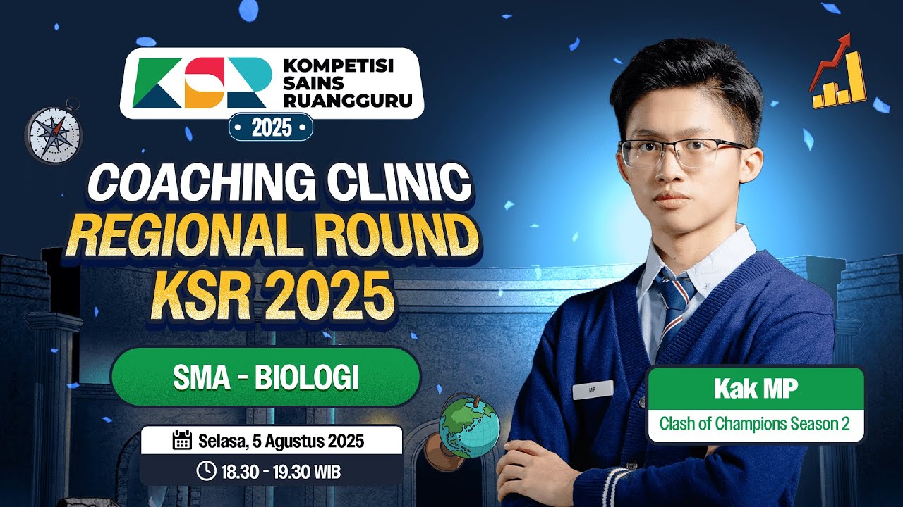 [LIVE] BIOLOGI SMA | Coaching Clinic Regional Round KSR 2025