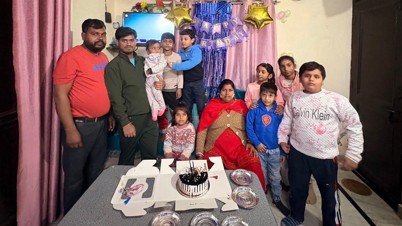 Himanshu ka birthday celebration 😊