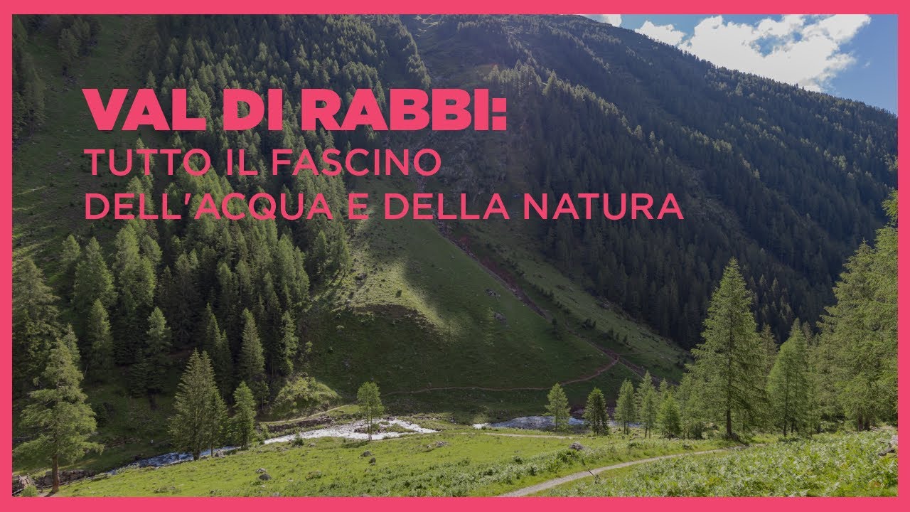 Val di Rabbi: tutto il fascino dell'acqua e della natura