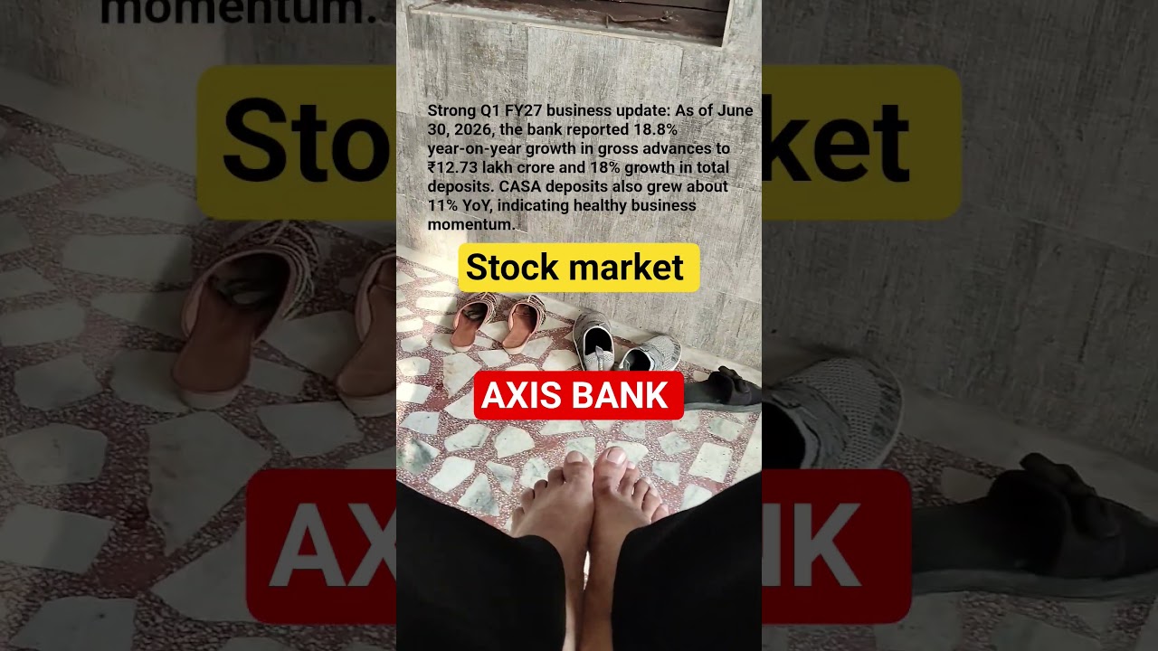 Axis Bank Stock Update 🚀 Big News for Investors! l bullmarket growth patterns
