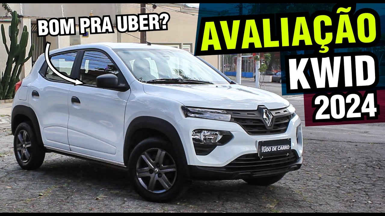 Avaliação Renault Kwid 2024 - Concorrente do Mobi e C3 vale a pena?