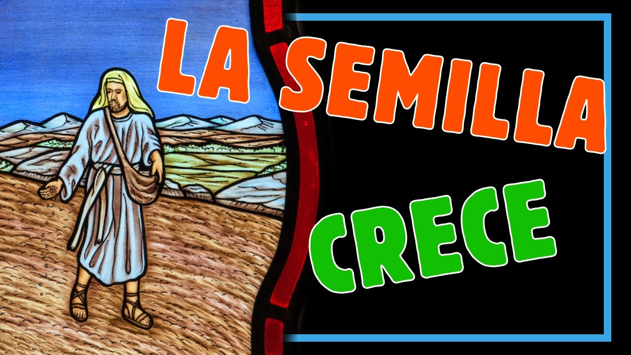 ¿Cómo entender la PARÁBOLA DEL CRECIMIENTO DE LA SEMILLA? | Marcos 4:26-29  Explicación con GRÁFICOS