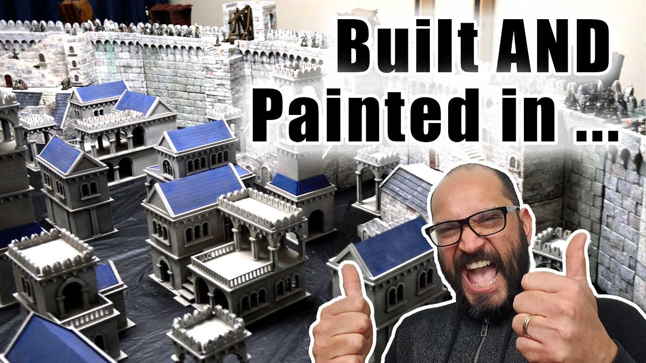 Building Minas Tirith in 24 Hours?