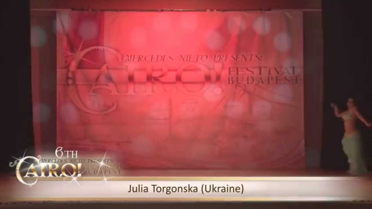 Julia Torgonska at Cairo Budapest Festival 2014. 