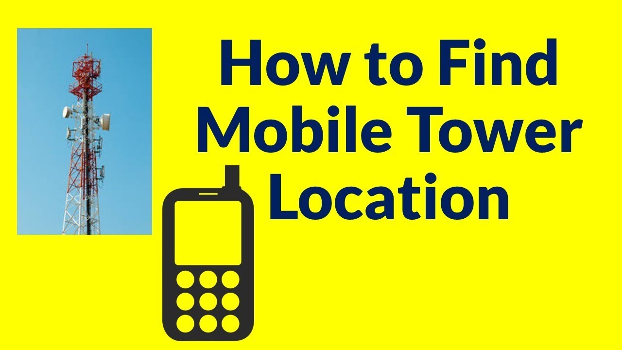 How to trace mobile tower location