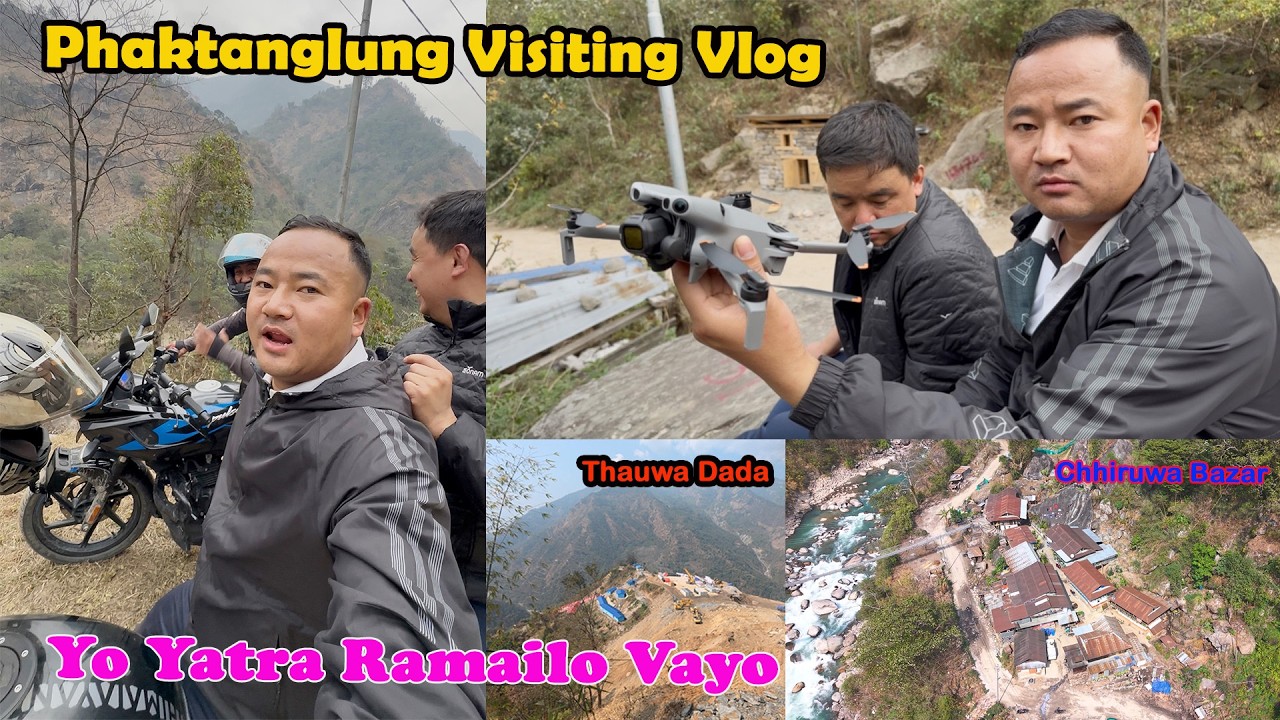 Phaktanglung Visiting Vlog || Aajako Yatra Tapethok Samma Ko || Chhiruwa Drone Short