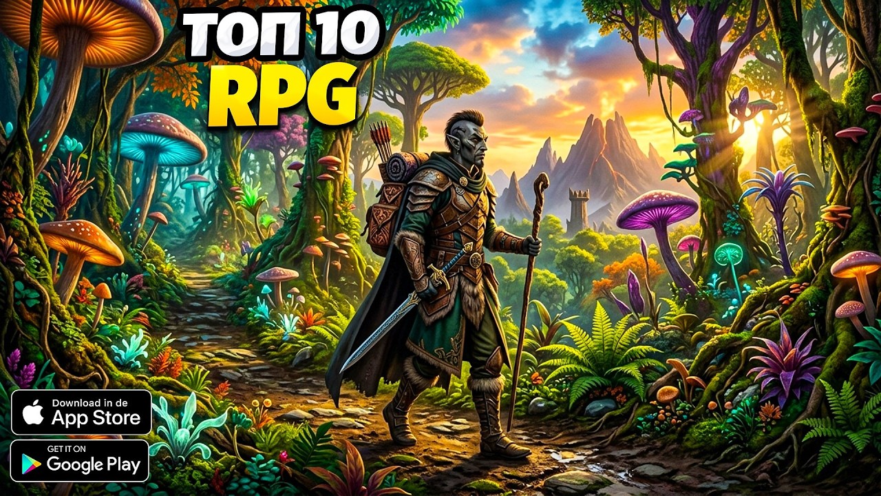 ТОП 10 ЛУЧШИХ RPG НА ТЕЛЕФОН, КОТОРЫЕ СТОИТ ПРОЙТИ КАЖДОМУ | ВО ЧТО ПОИГРАТЬ НА ANDROID & IOS