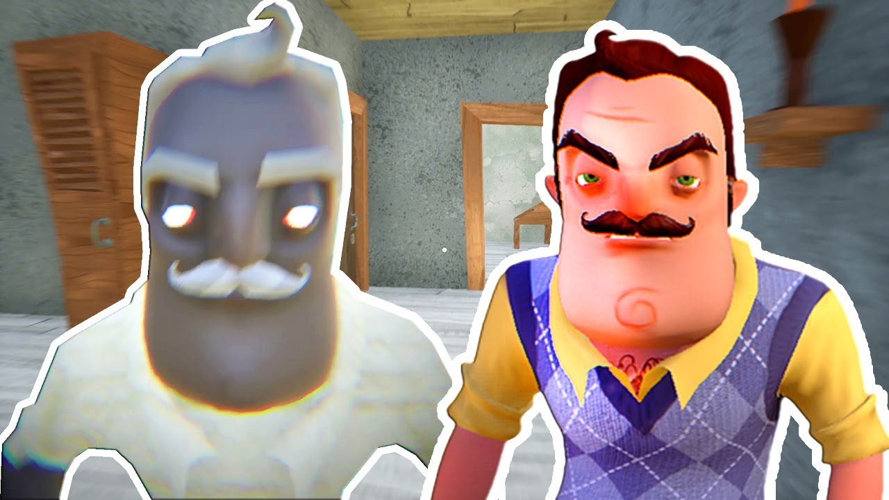 KÖTÜ KOMŞU WILSON GRANNY OLDU - Hello Neighbor