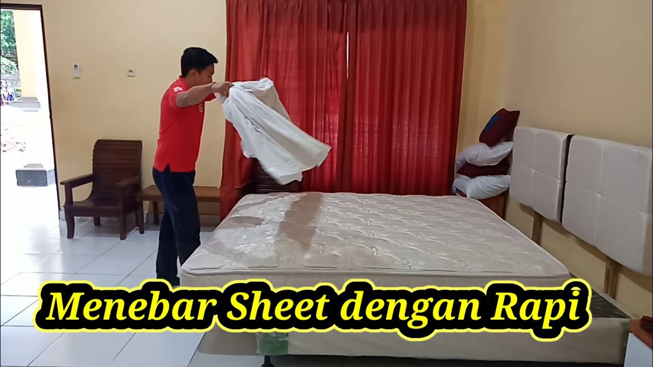 Cara menebar Sheet dengan rapi dan benar !!! SEKALI TEBAR