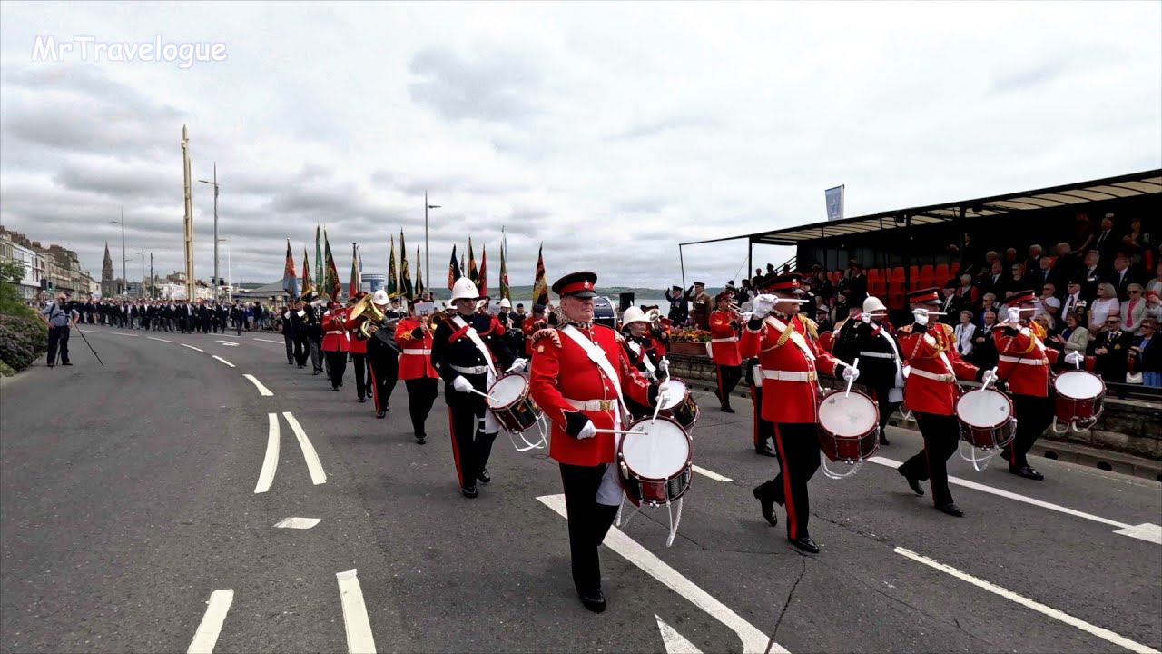 Weymouth Veteran's Parade Day - 2024 - The Parade