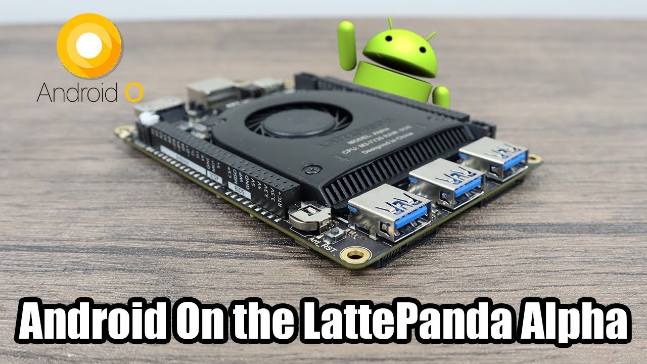 Android X86 Running On The LattePanda Alpha