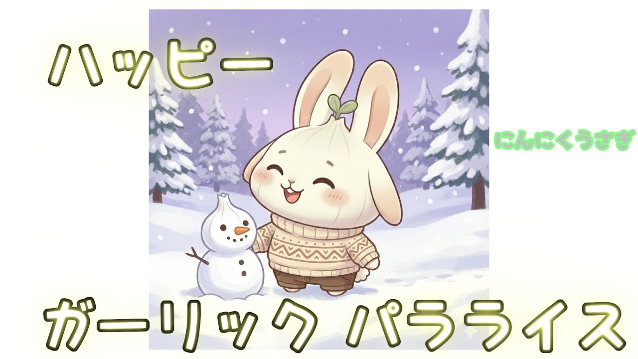 【オリジナル】ハッピーガーリックパラライス【にんにくうさぎ】