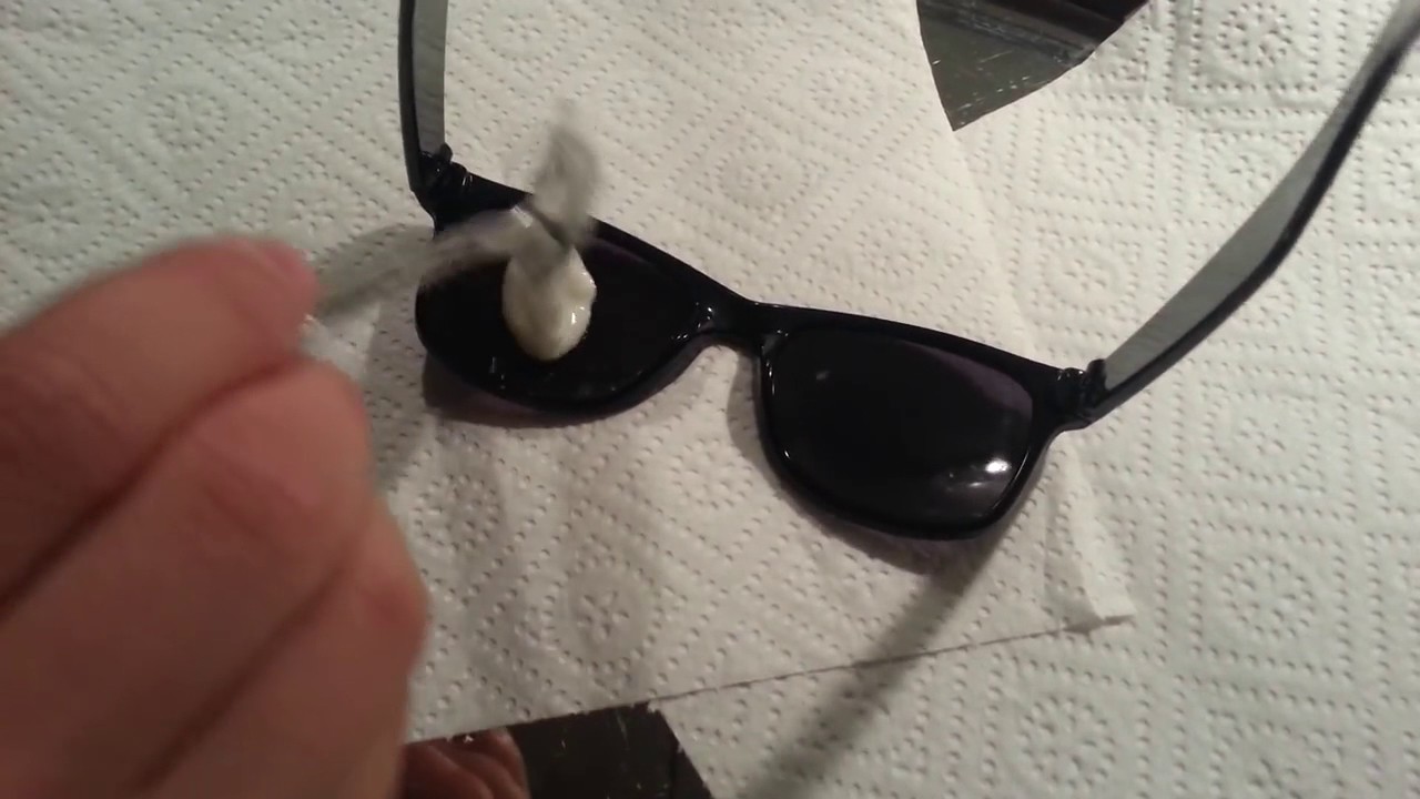 Brillenkratzer entfernen - Lifehack - Kratzer aus einer Brille weg bekommen