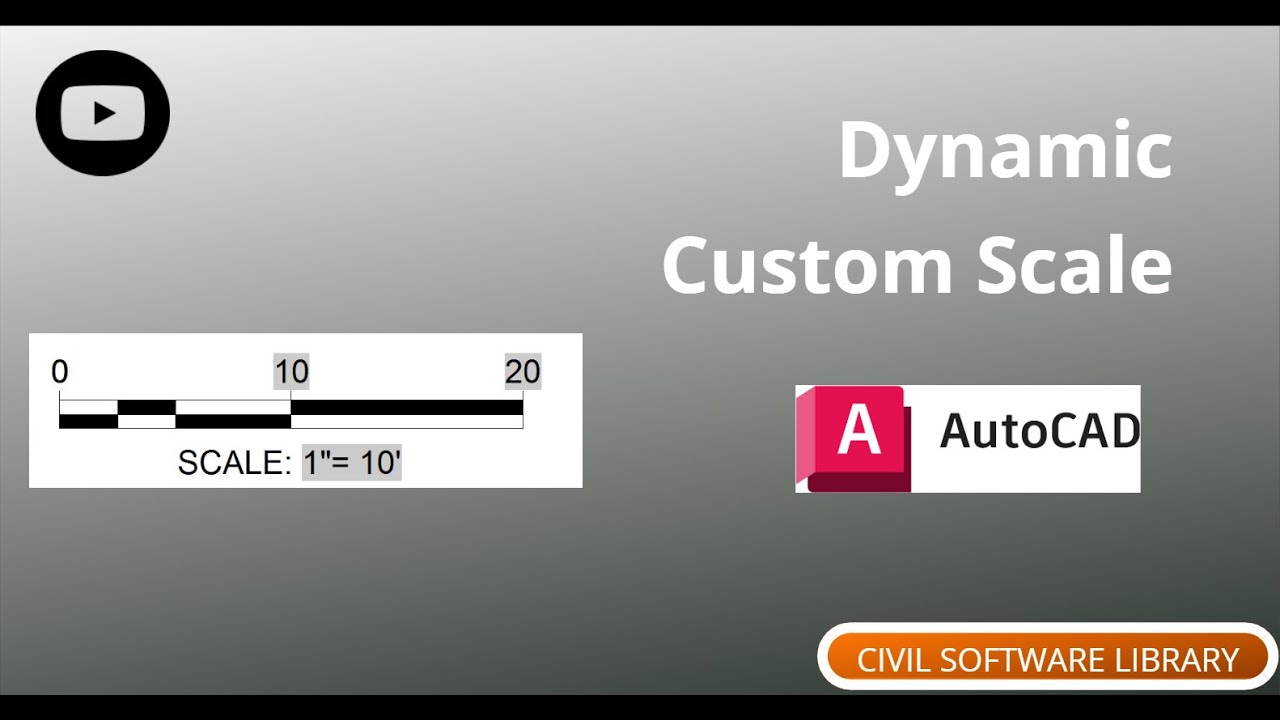 How to create Dynamic Custom Scale Bar