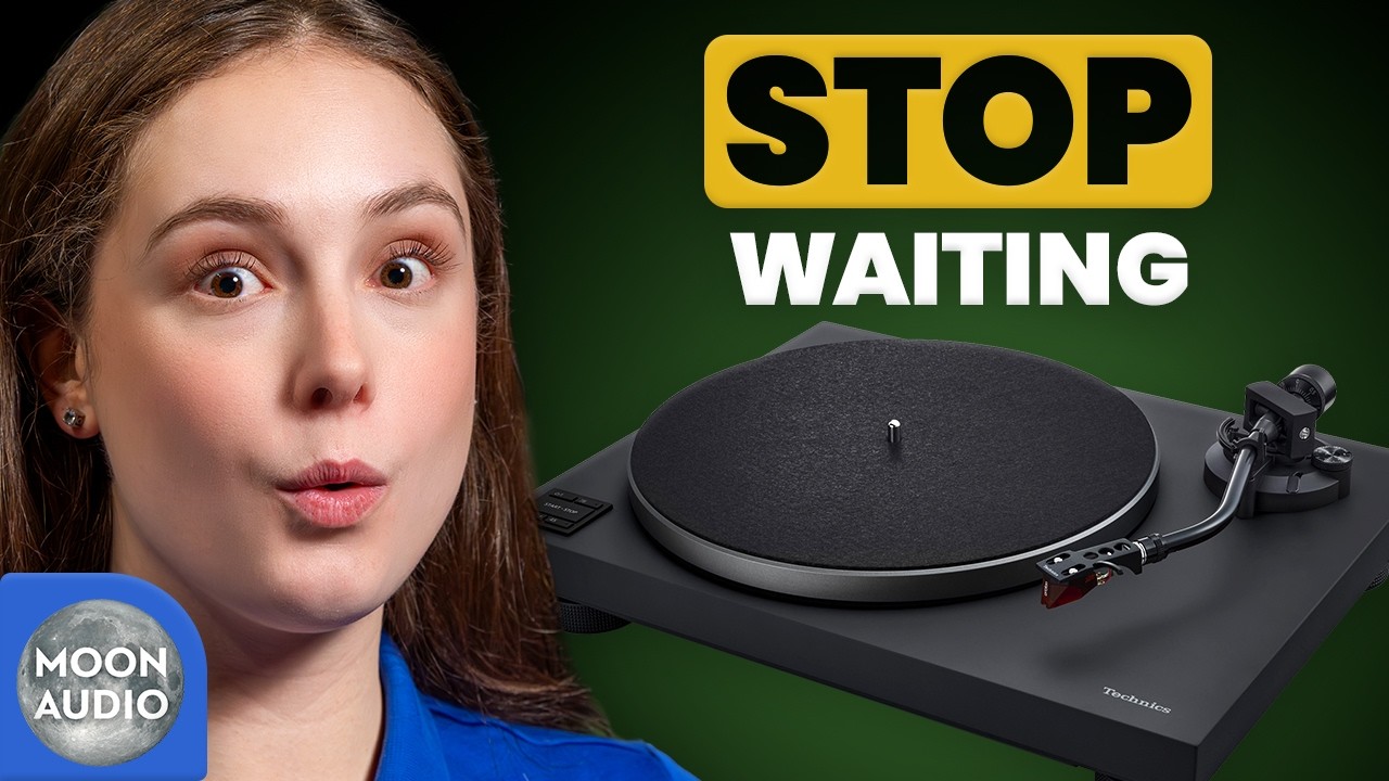 BEST Starter Turntable w/ Built-In Preamp Under $1K? Technics SL-50C Review