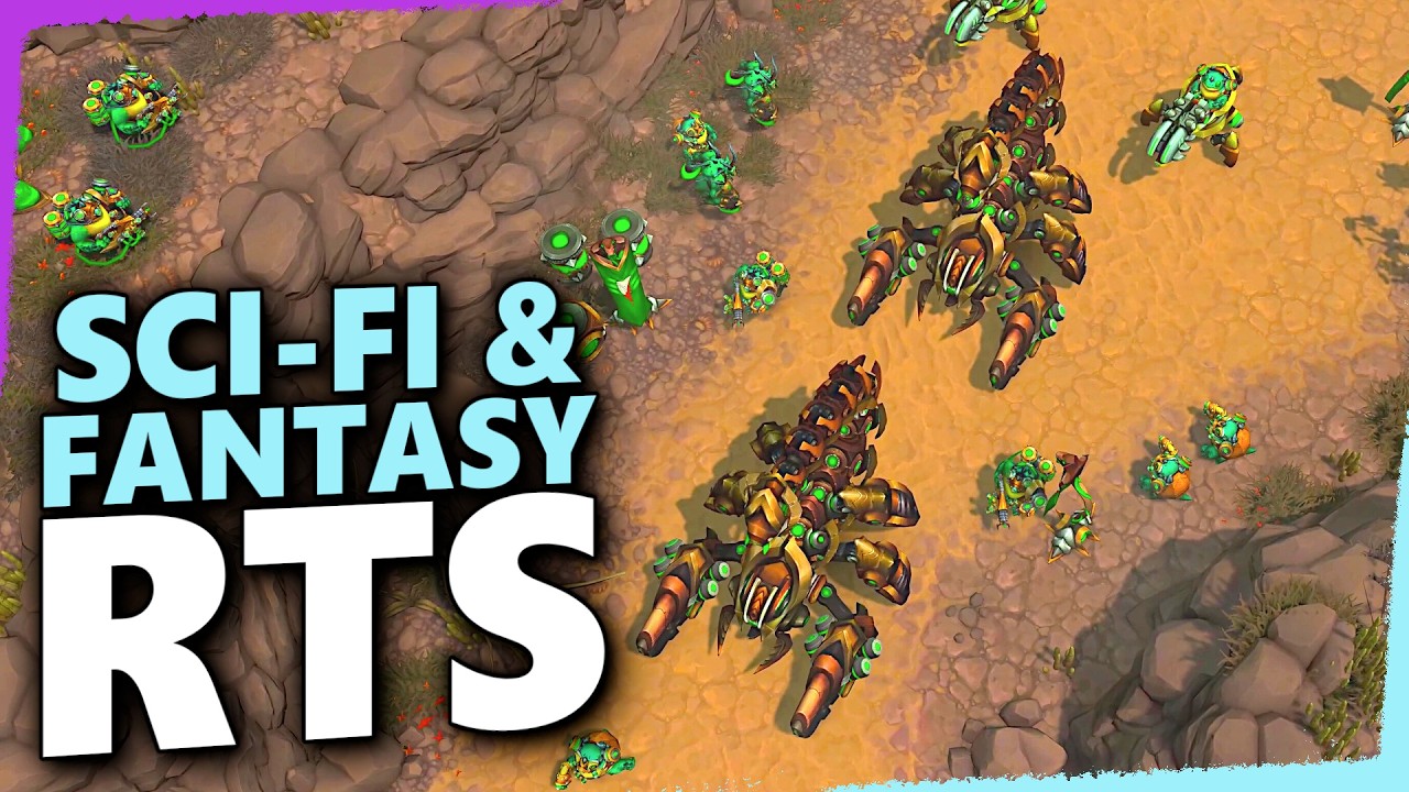 Liquidation NEW RTS demo with sci-fi units, fantasy heroes and base building in 2025 Steam RTS Fest