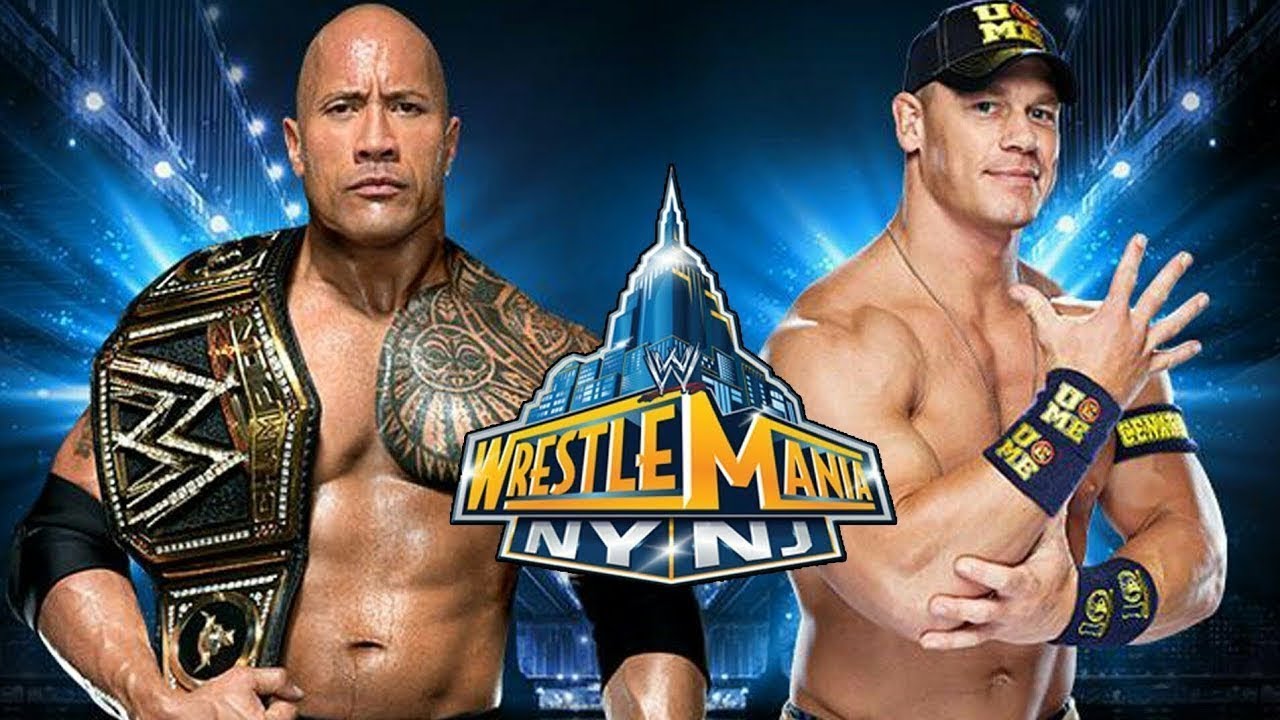 The Rock (C) VS John Cena WWE CHAMPIONSHIP WM XXIX...WWE 2K15
