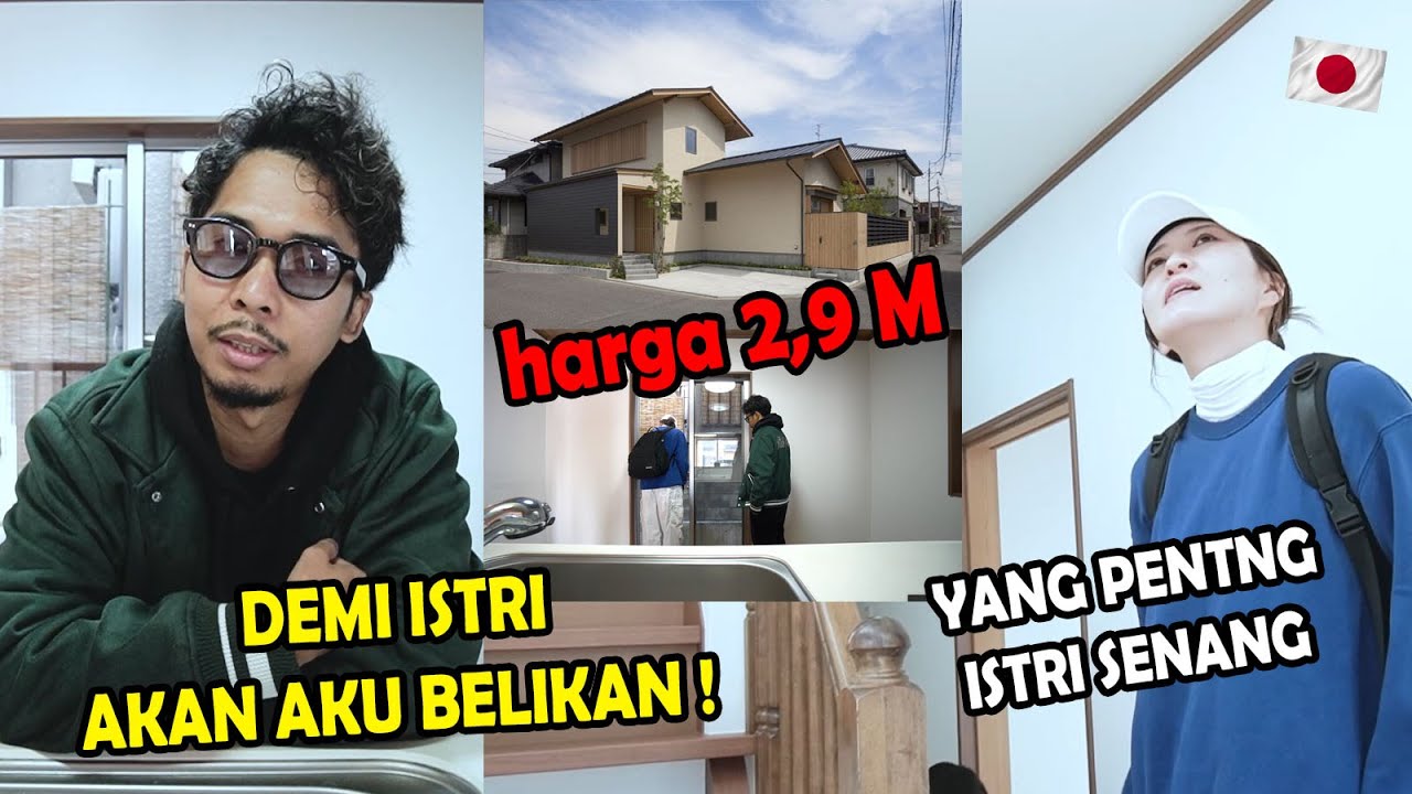 MANTAN KULI PABRIK BELIKAN ISTRI JEPANG RUMAH HARGA 2,9 M ! SUAMI PUSING ANAK SALTO JUNGKIR BALIK  !