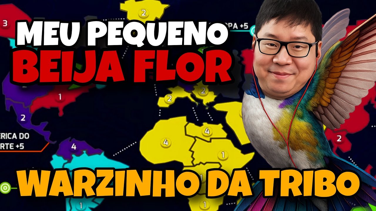 WAR DA TRIBO: GAULÊS, LIMINHA, BT E O CHAT EM UMA BATALHA ÉPICA! 🎲🔥