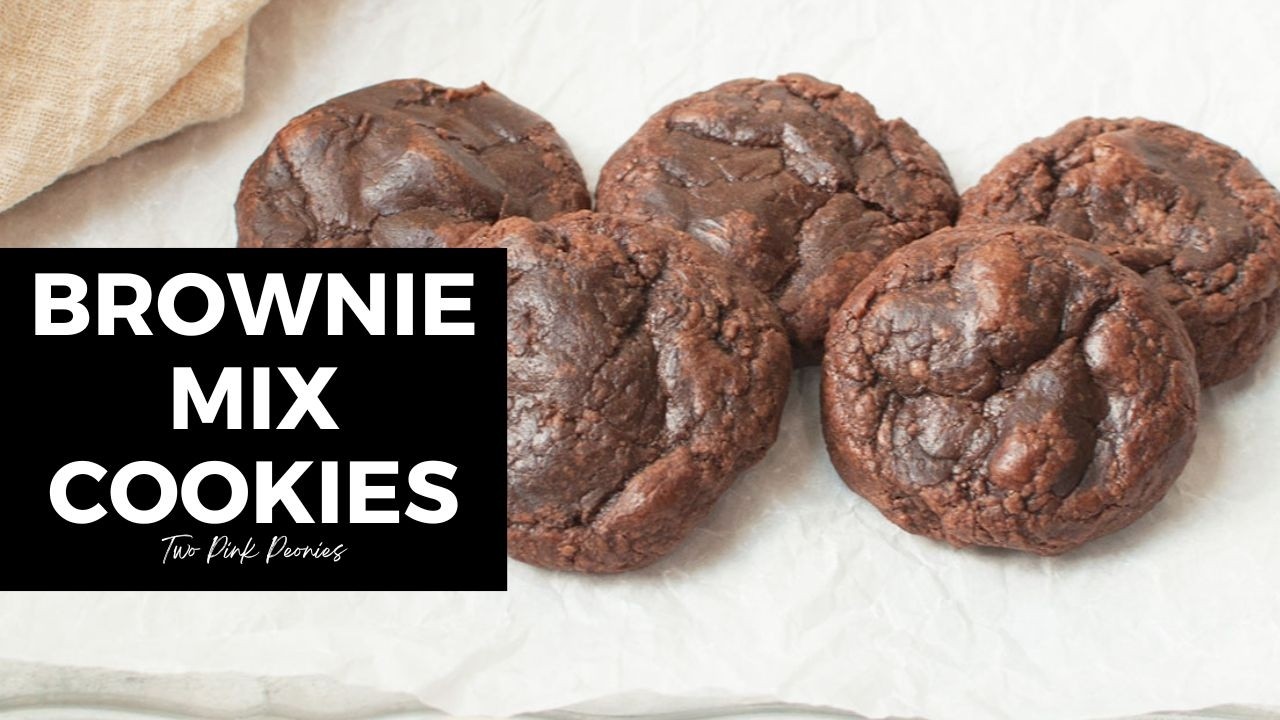 Easy Brownie Mix Cookies