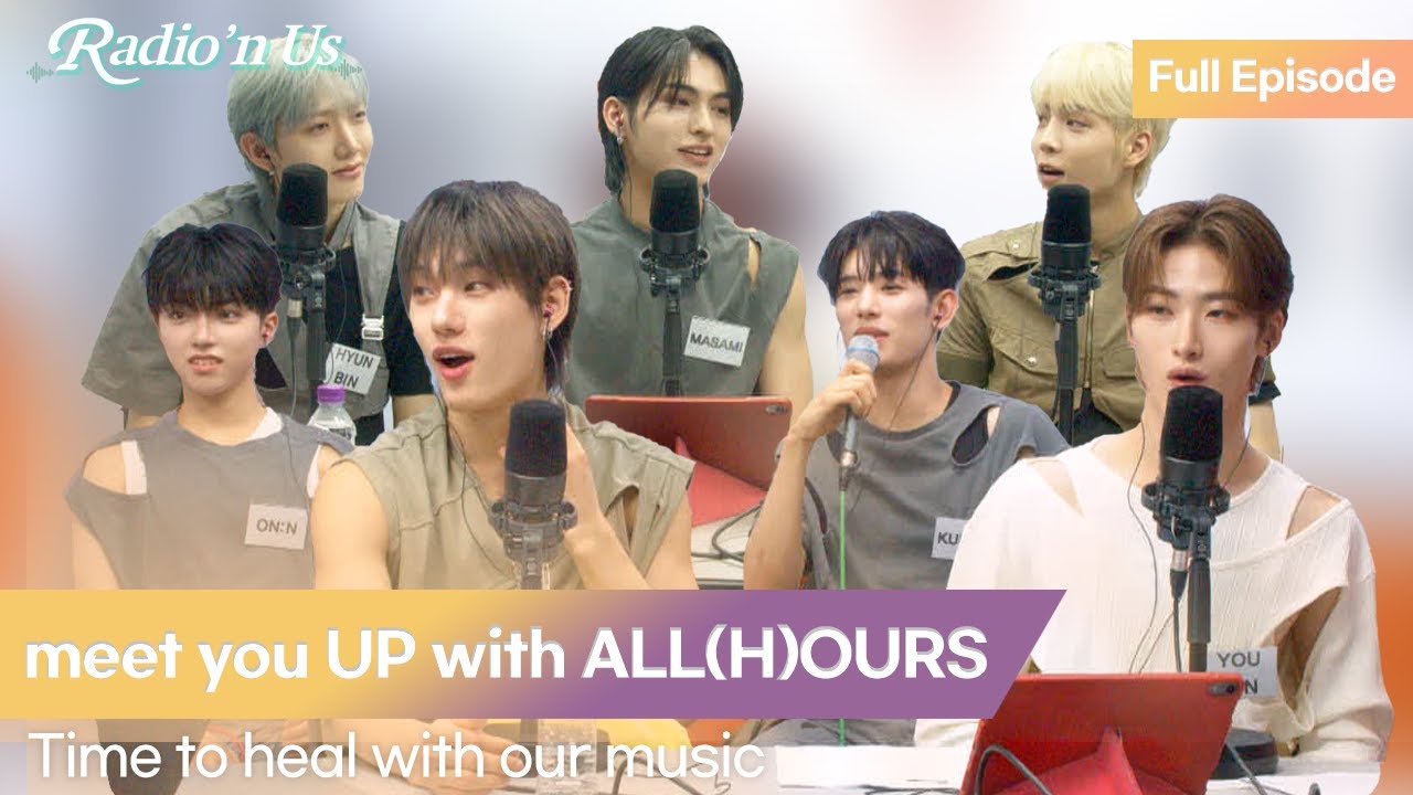 meet you UP with ALL(H)OURS (올아워즈). Time to heal with our music