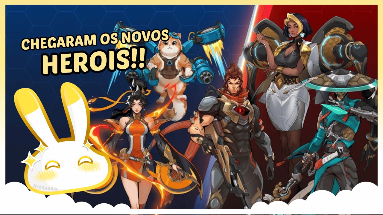 Chegou os heróis novos e quero testar TODOS! - Overwatch Season 1