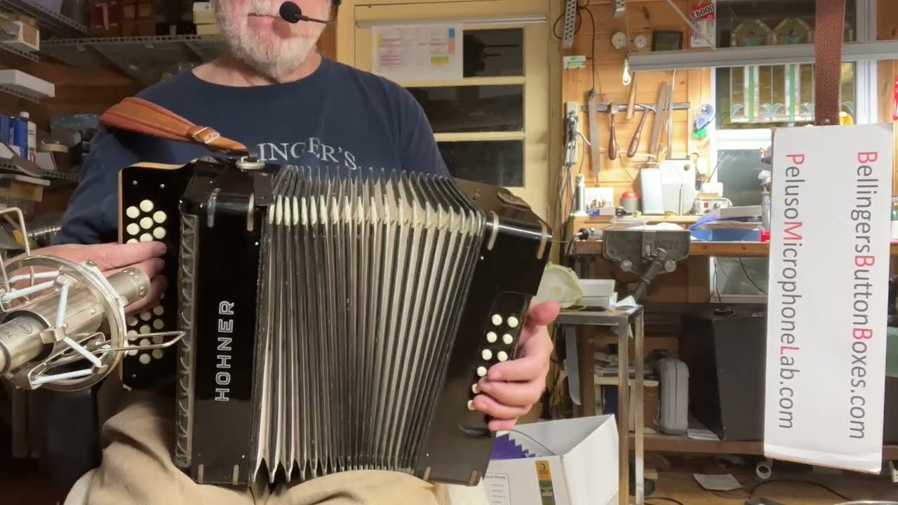 Hohner Pre Corona FBbEb button accordion #44 (for sale)