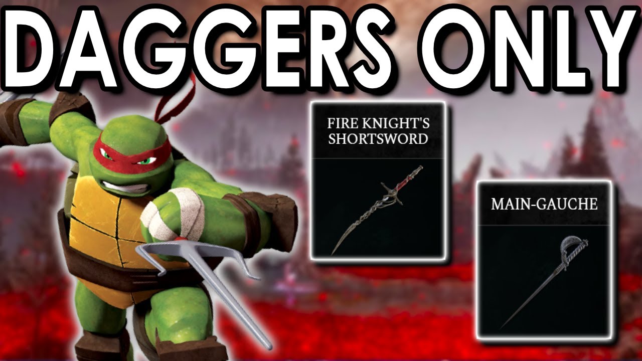 Can I Beat Elden Ring Using Only DAGGERS?