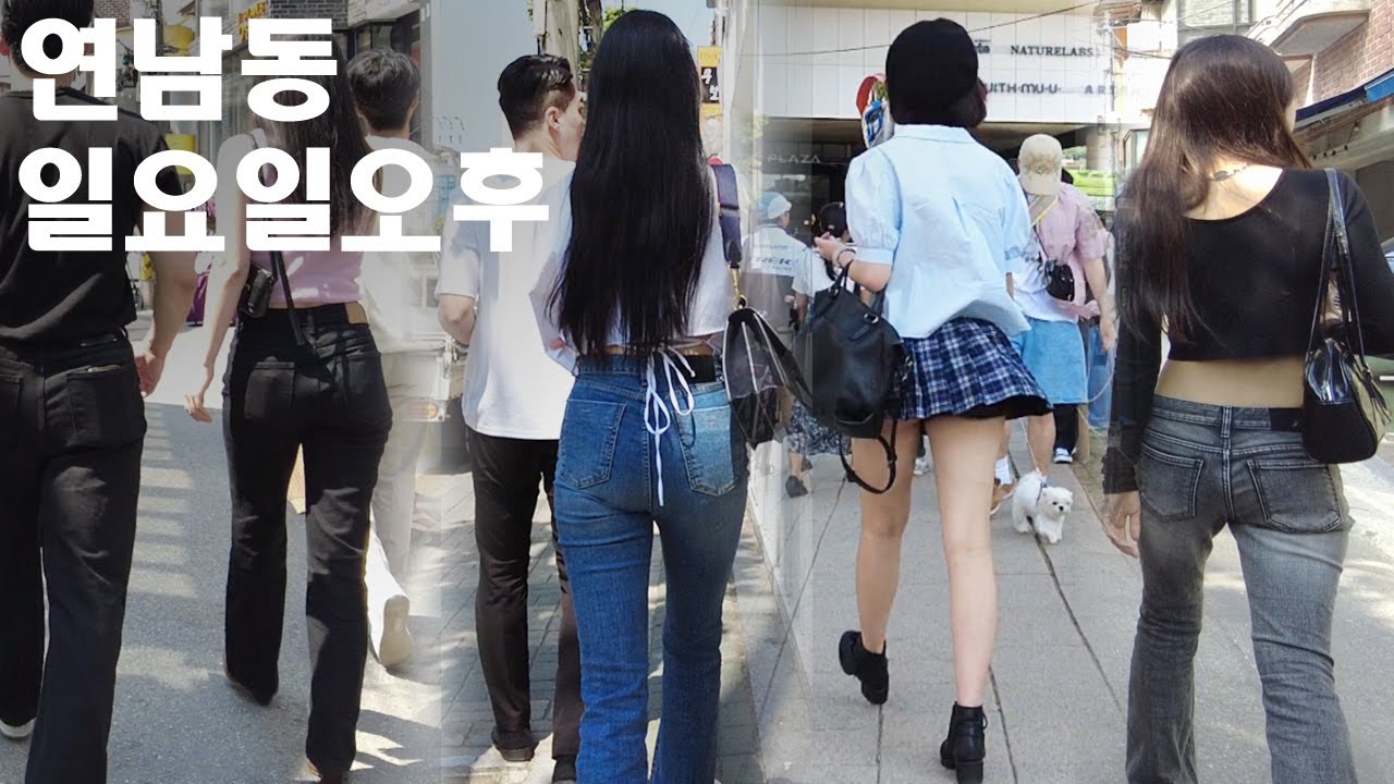 [4K]😍😍홍대입구역/연남동walk/연남동카페/연남동맛집/연남동데이트/연남동핫플레이스/Yeonnam-dong, /Seoul, Korea/City Stroll