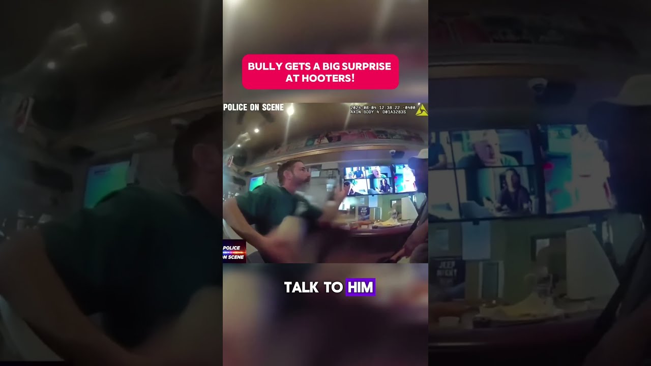 Hooters Customer Crosses Line! [👇FULL VID] #arrest #bodycam #cops